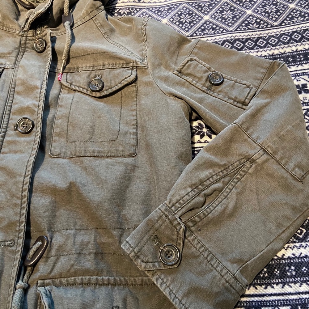 Levi’s Army Green Coat